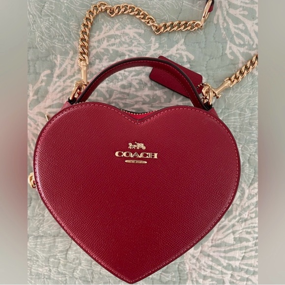 Coach Handbags - Coach heart ❤️ bag